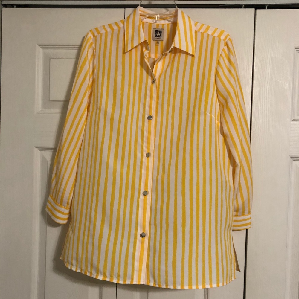 Vintage Anne Klein Blouse Size Medium